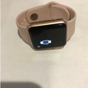 Applewatch Series 3. 38mm gold-colored case